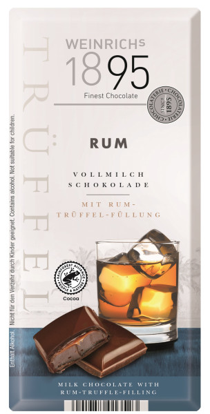 Weinrichs 1895 Trüffel Rum 100g B- Ware