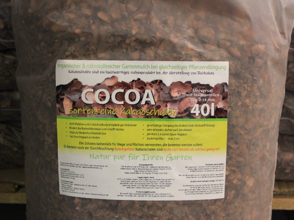 Kakaoschalen Dünger Garten mulchen