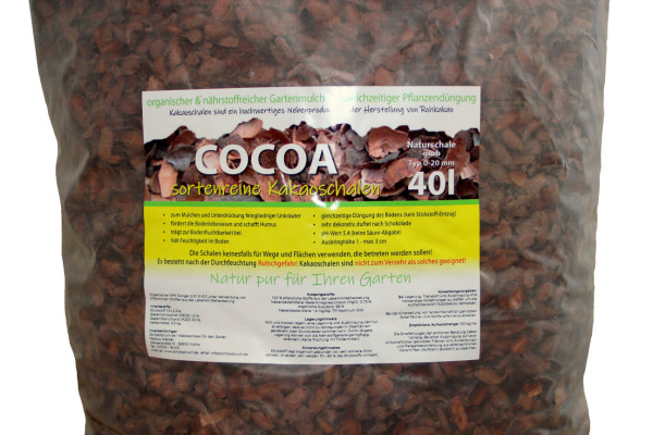 Grobe Kakaoschalen Typ Naturschale