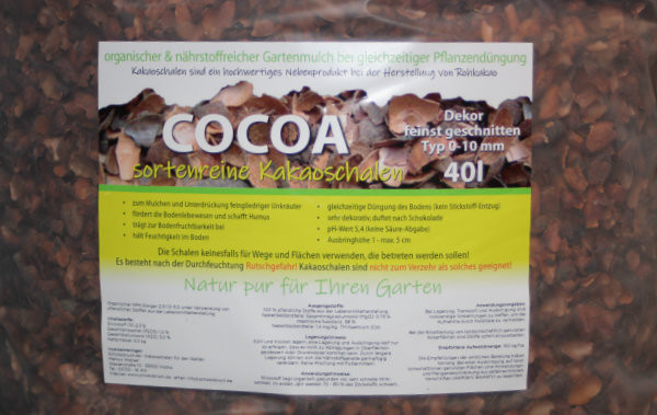 Kakaoschalen-Dekor-Naturschale-Bodenbedeckung